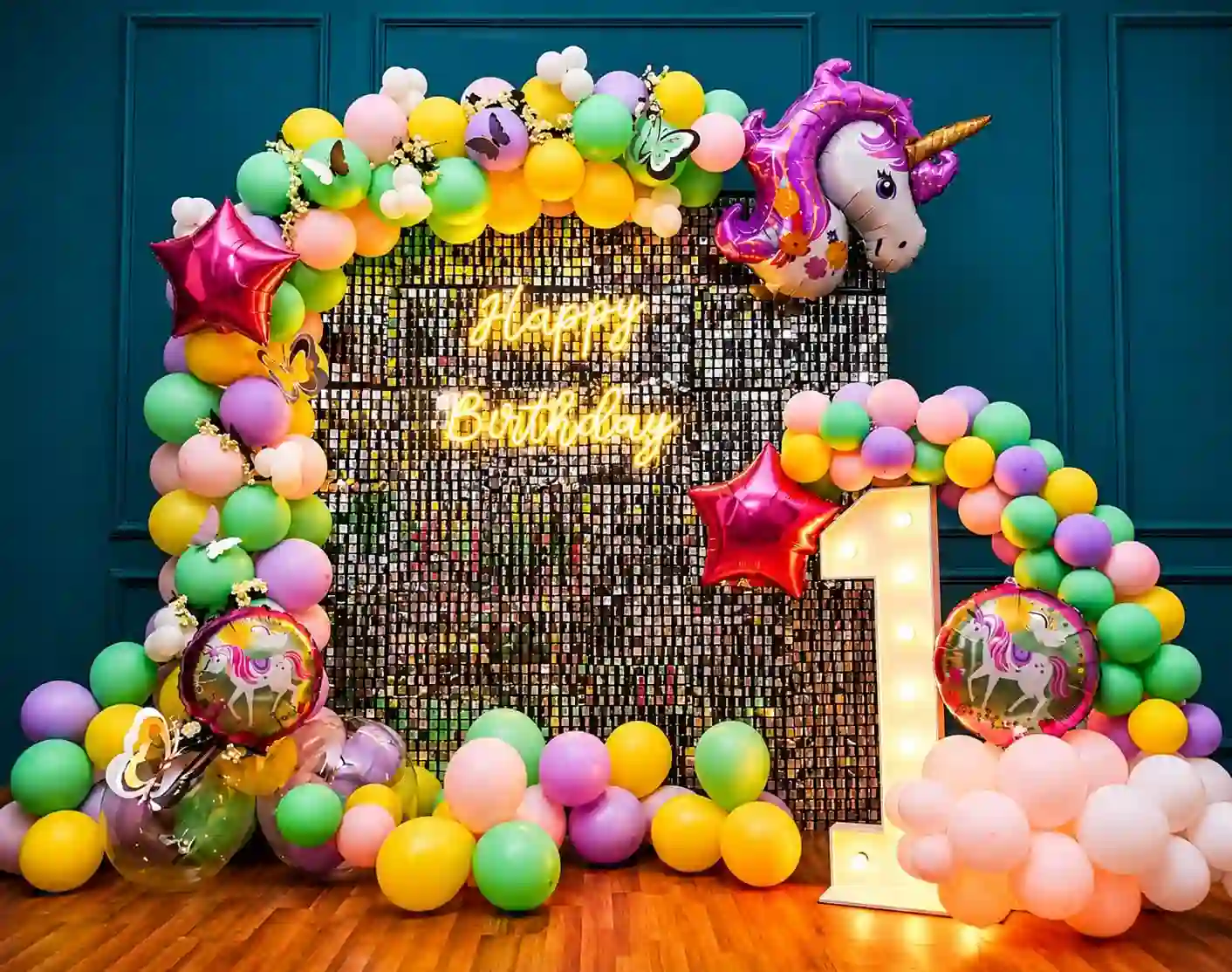 Unicorn Theme Birthday Surprise